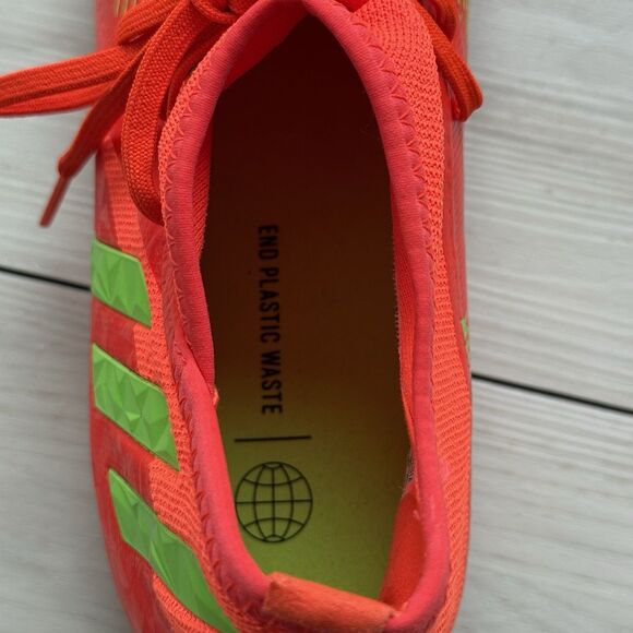 New Adidas Soccer Cleats FG Predator Edge .3 Solar Red GW1005 Men’s Size 11.5 - Picture 9 of 9